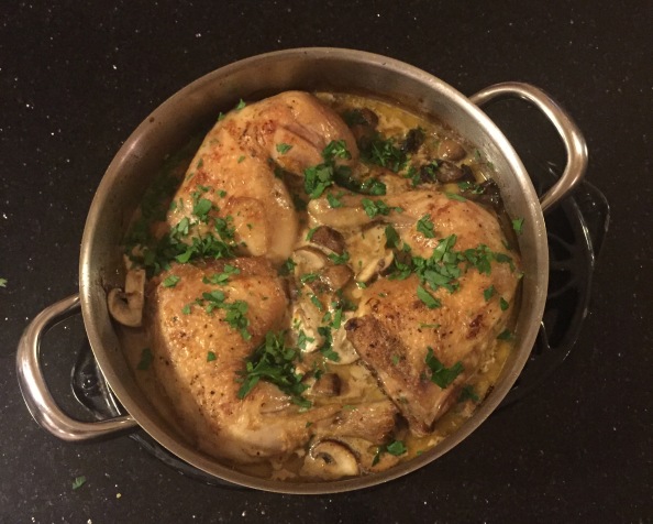 Chicken Forestière with Truffle